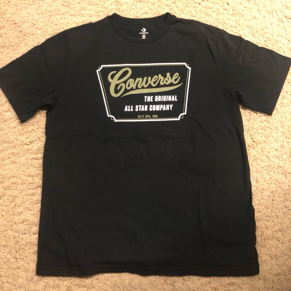 Converse Original All Star Company black t shirt